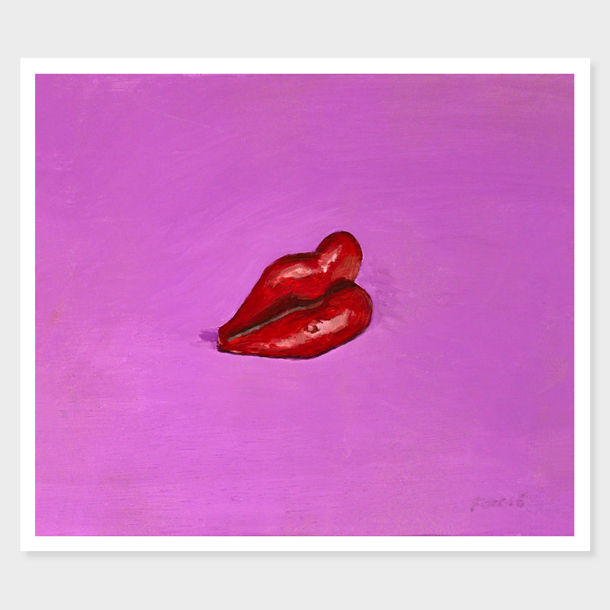 Wackowax Lips on Pink − 2021
