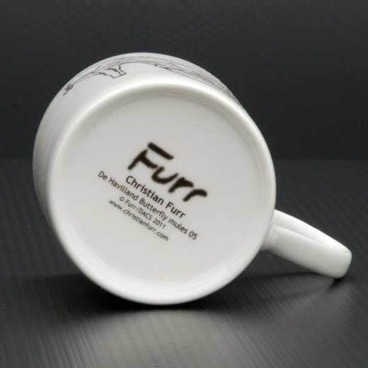 De Havilland Butterfly Mules Mug − 2011