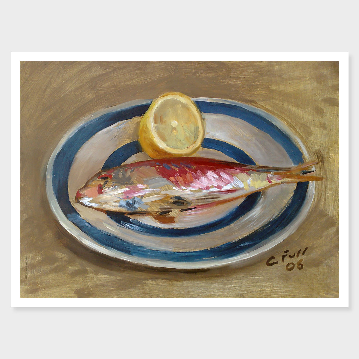 Red Mullet with Lemon − 2011