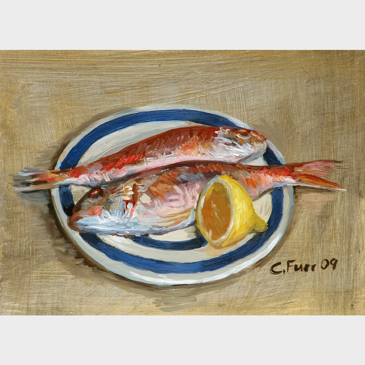 Two Red Mullet with Lemon − 2009